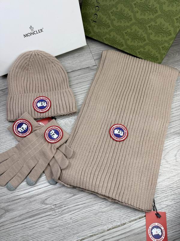 Canada Goose Scarf Hat Gloves dx (67)