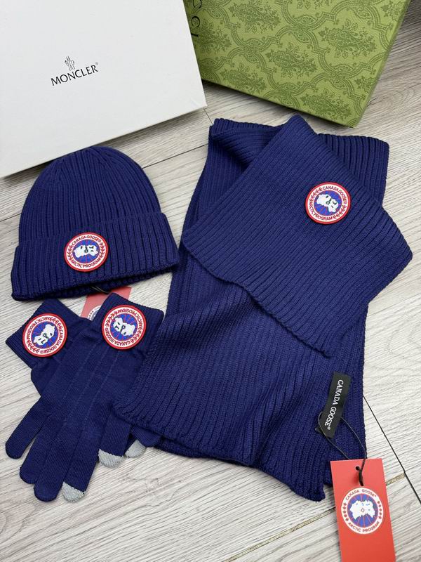 Canada Goose Scarf Hat Gloves dx (75)