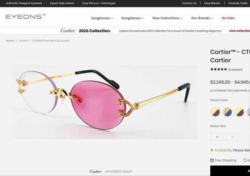 Cartier Glasses smr (747)