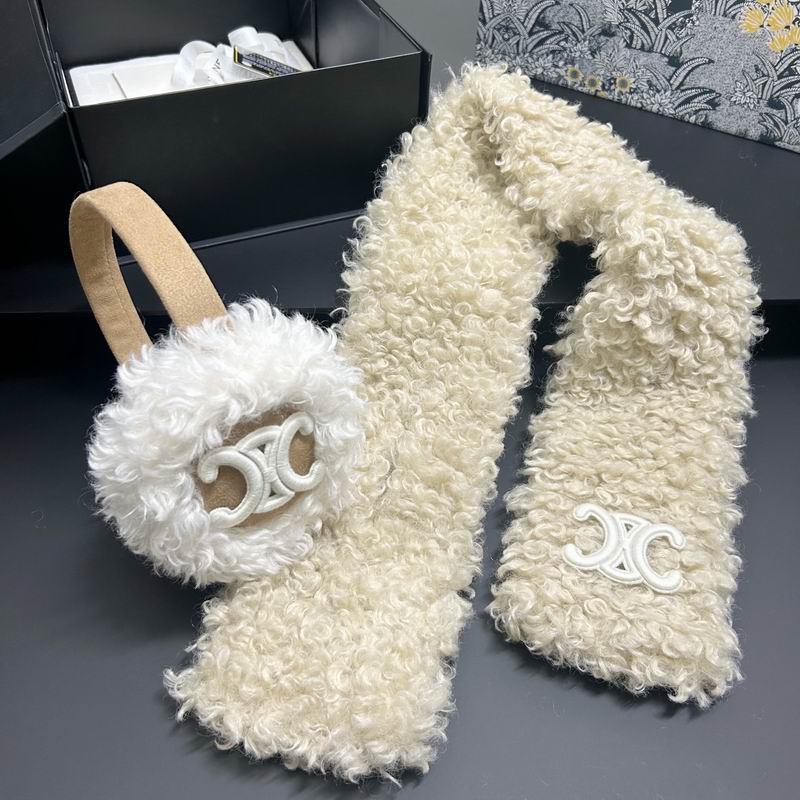 Celine Scarf earmuff dx (187)