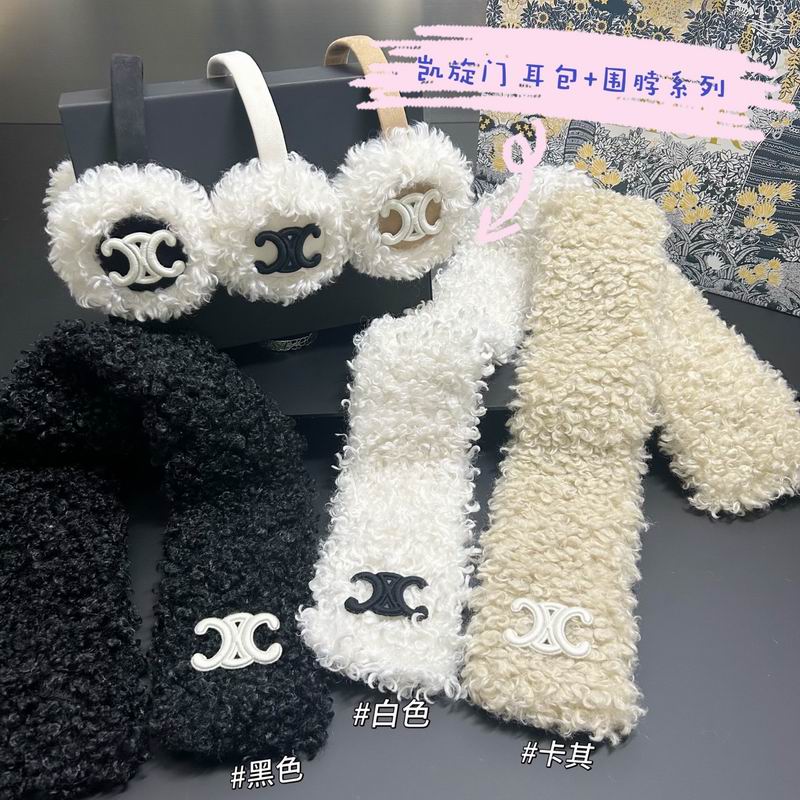 Celine Scarf earmuff dx (194)