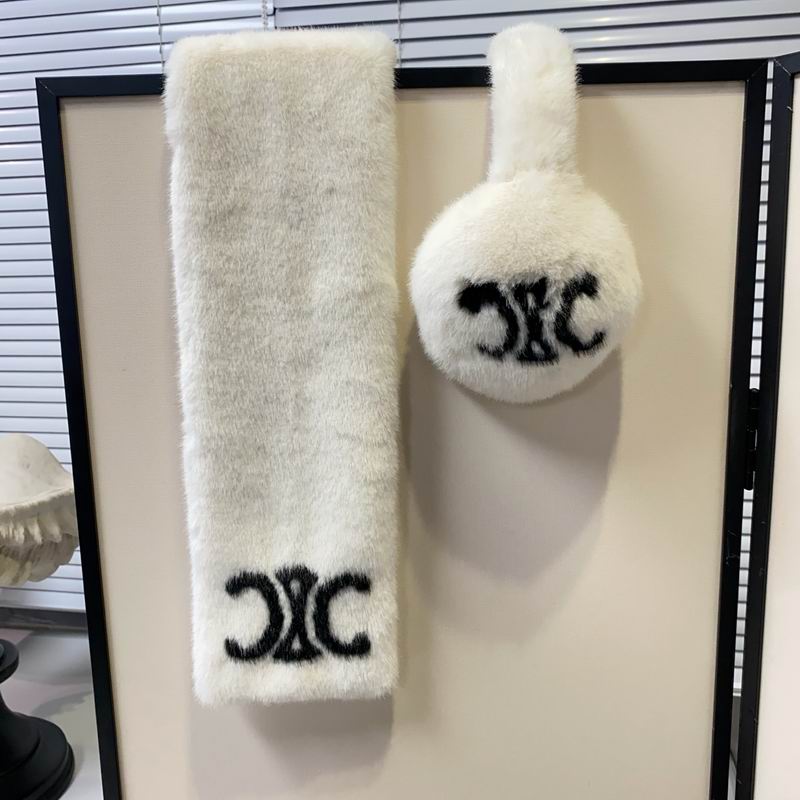 Celine scarf earmuff (1)