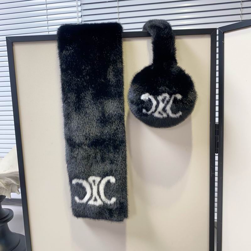 Celine scarf earmuff (12)
