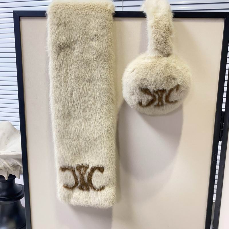 Celine scarf earmuff (2)