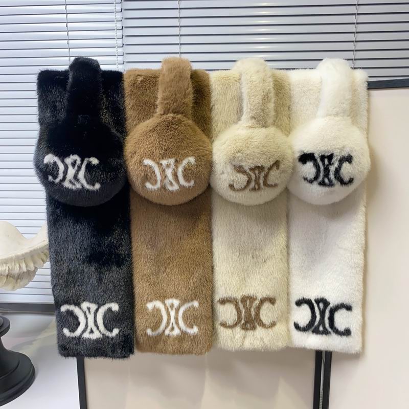 Celine scarf earmuff (4)
