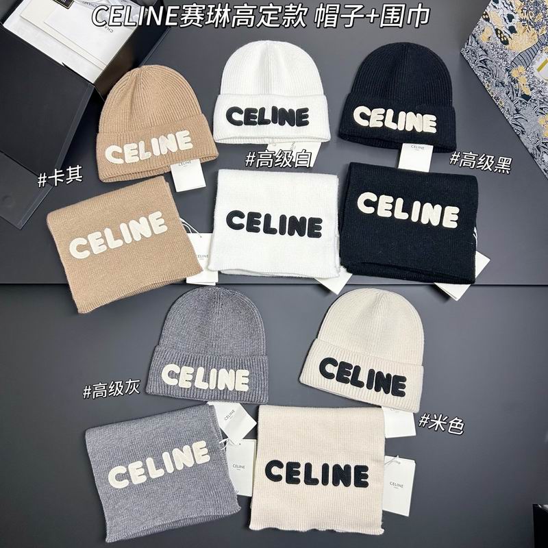 Celine scarf hat dx (7)