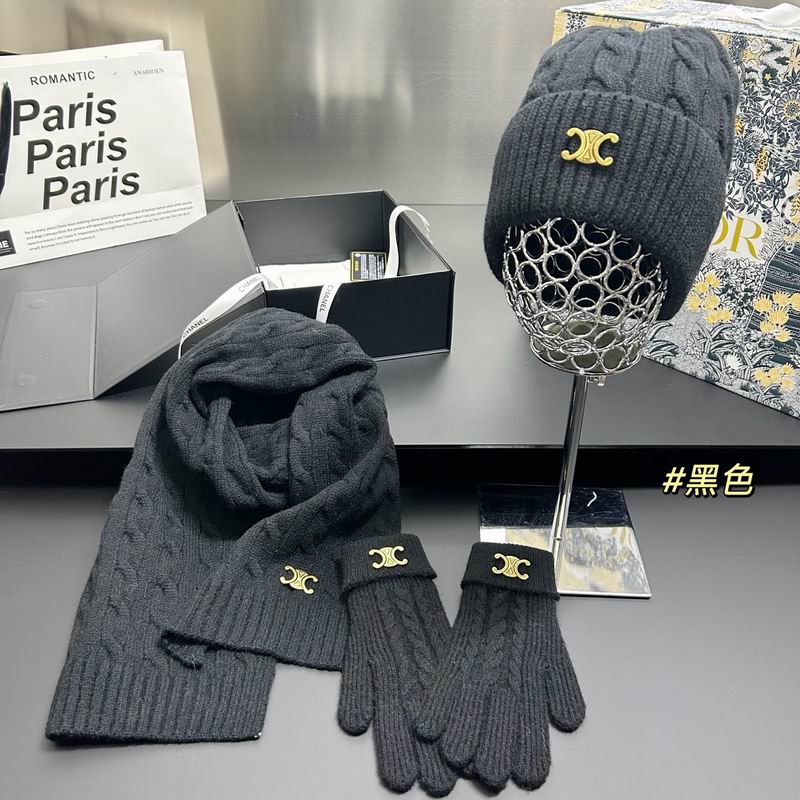Celine scarf hat gloves dx (11)