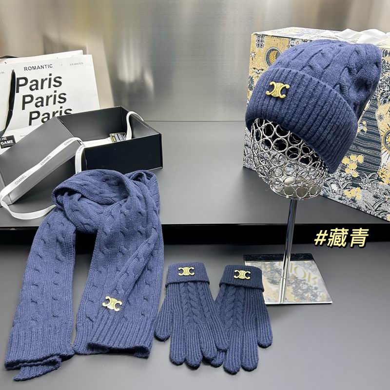 Celine scarf hat gloves dx (12)