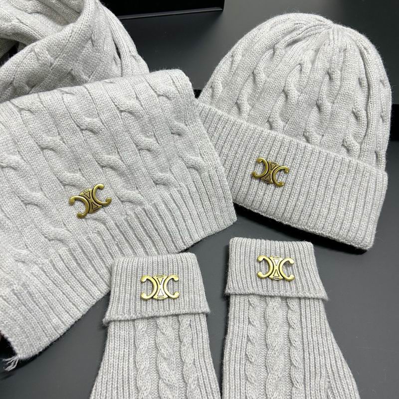 Celine scarf hat gloves dx (2)