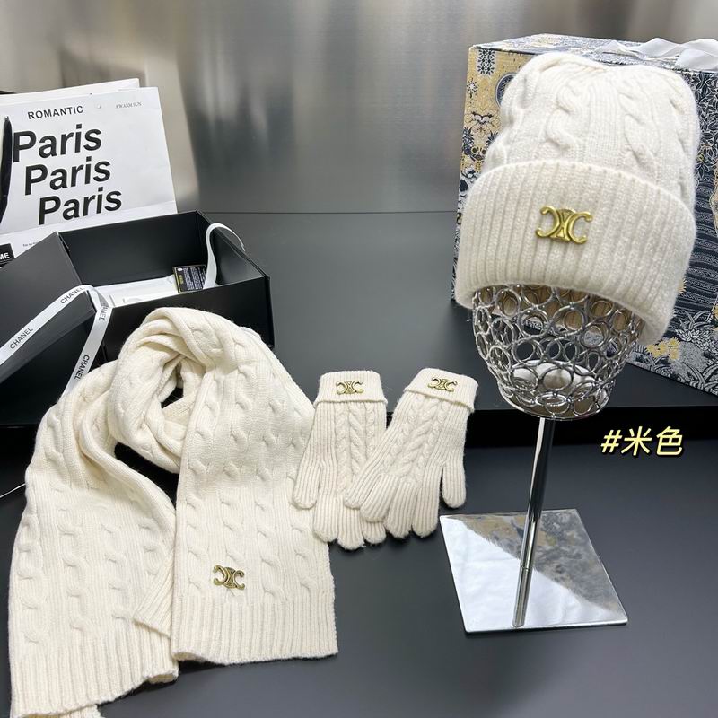 Celine scarf hat gloves dx (5)