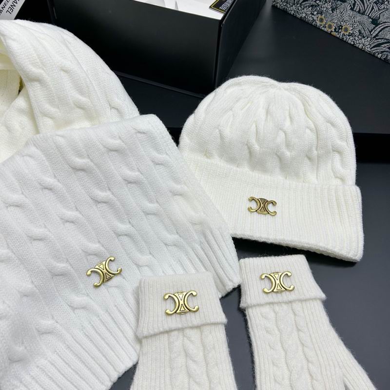 Celine scarf hat gloves dx (6)