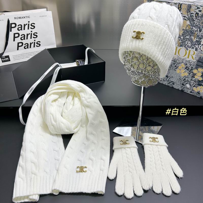 Celine scarf hat gloves dx (7)