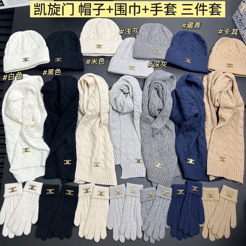 Celine scarf hat gloves dx (9)