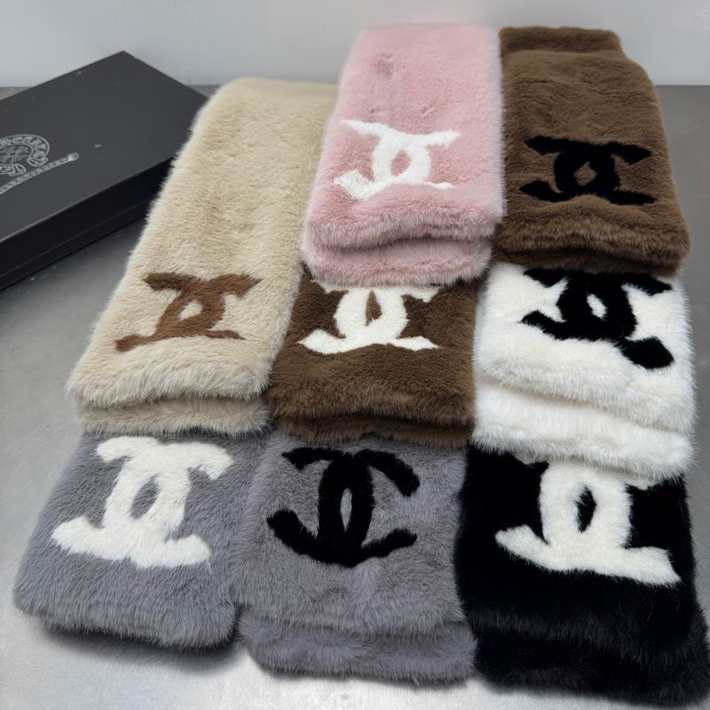 Chanel Earmuff Scarf dx (113)