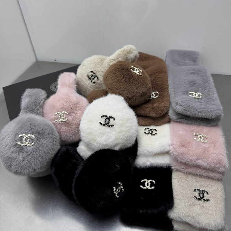 Chanel Earmuff Scarf dx (61)