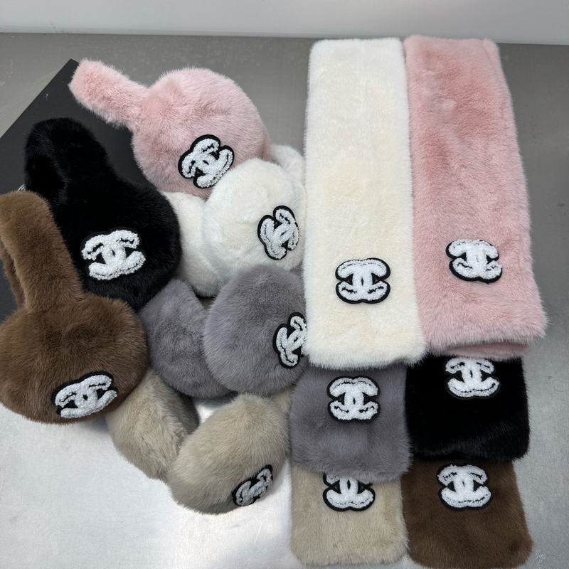 Chanel Earmuff Scarf dx (67)