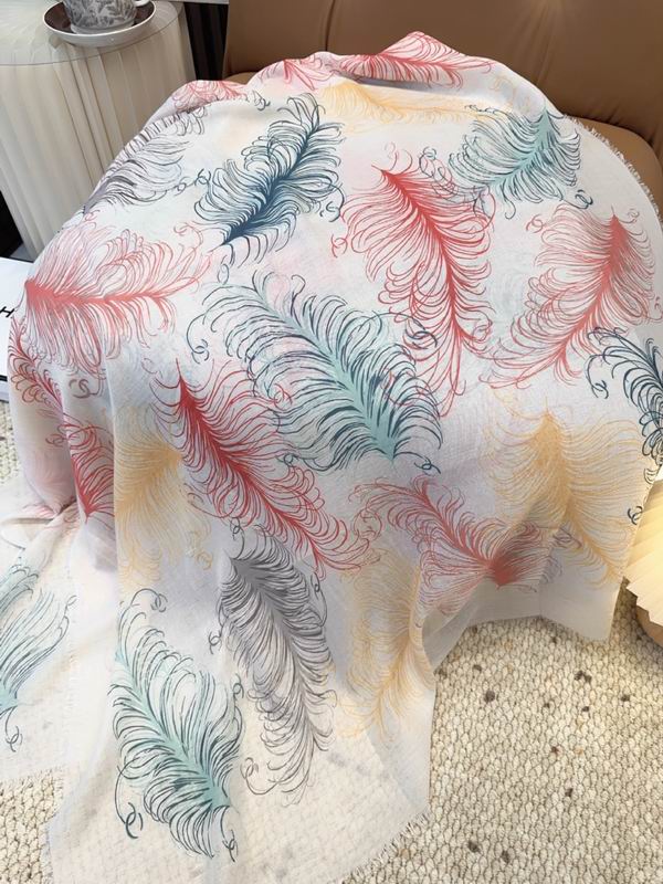 Chanel Scarf 140X200cm E28 (12)