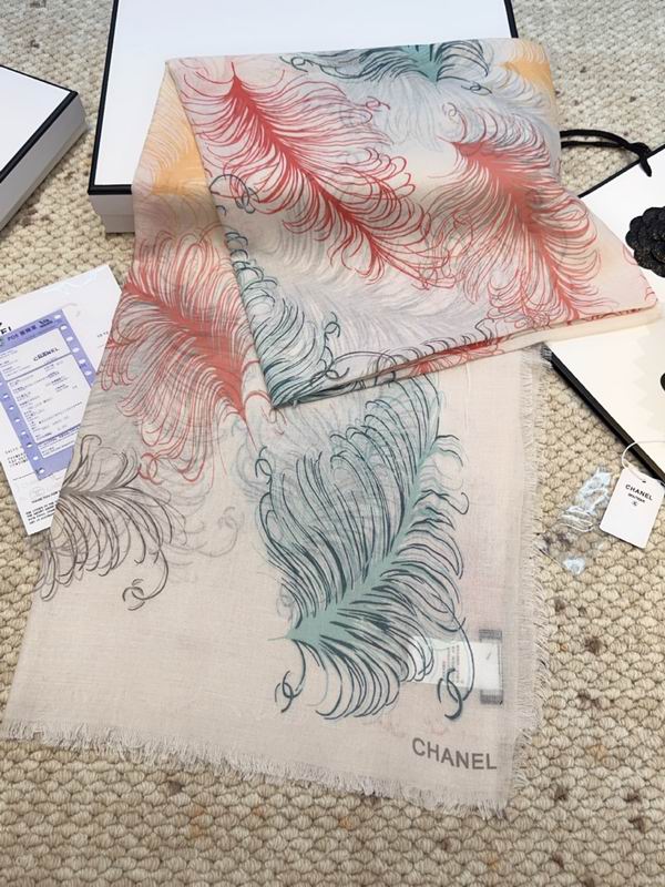 Chanel Scarf 140X200cm E28 (13)