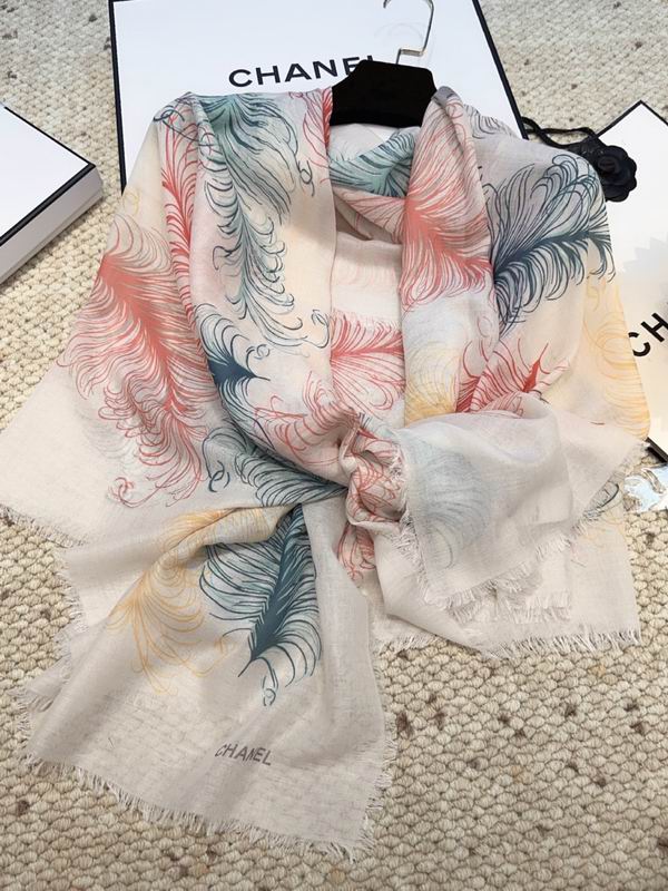 Chanel Scarf 140X200cm E28 (14)