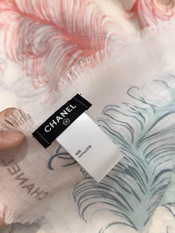 Chanel Scarf 140X200cm E28 (15)