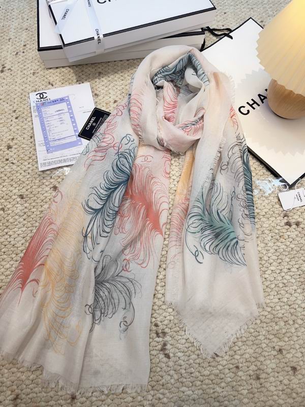 Chanel Scarf 140X200cm E28 (17)