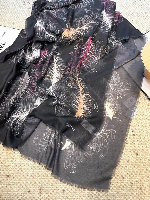 Chanel Scarf 140X200cm E28 (3)