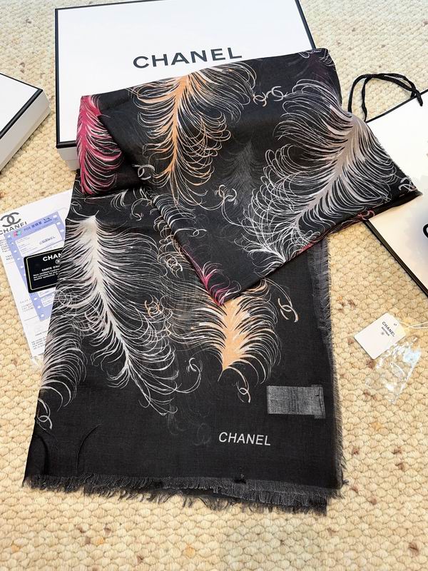 Chanel Scarf 140X200cm E28 (4)