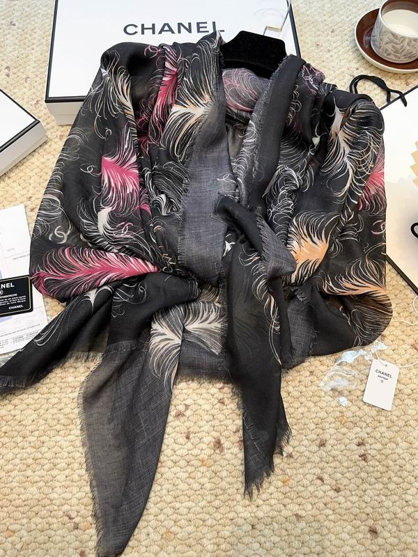 Chanel Scarf 140X200cm E28 (5)