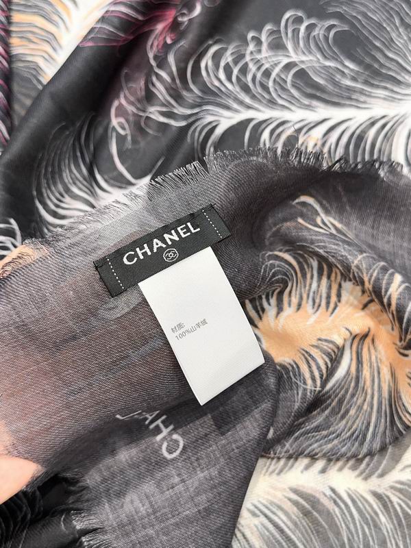 Chanel Scarf 140X200cm E28 (6)