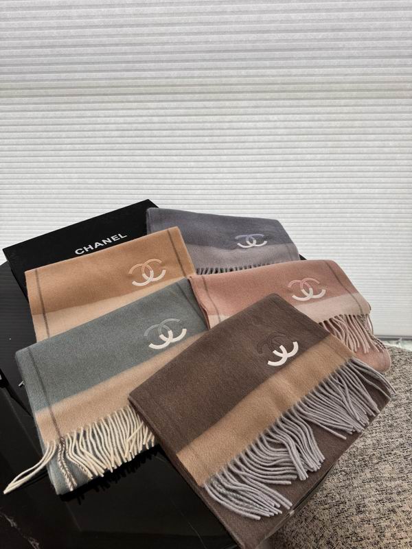 Chanel Scarf 30X180cm E49 (1)