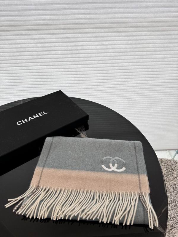 Chanel Scarf 30X180cm E49 (21)