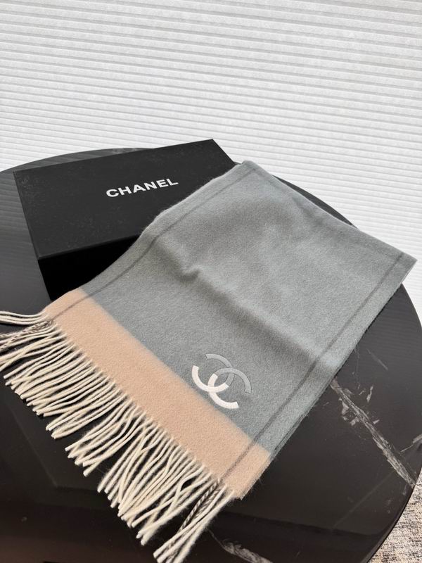 Chanel Scarf 30X180cm E49 (22)