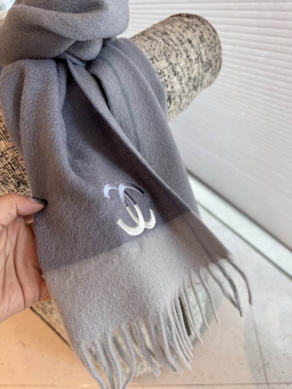Chanel Scarf 30X180cm E49 (3)