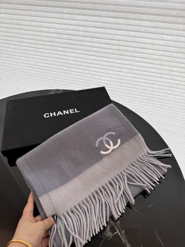 Chanel Scarf 30X180cm E49 (7)