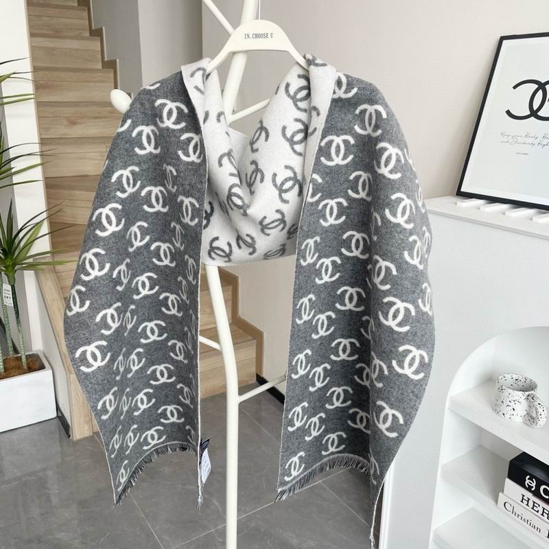 Chanel Scarf 35X180cm E09 (21)
