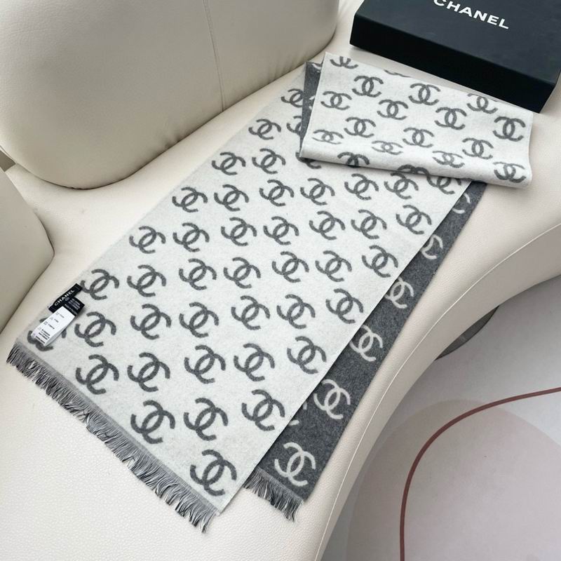Chanel Scarf 35X180cm E09 (23)