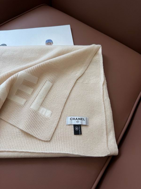 Chanel Scarf 40X170cm 100%顶级羊绒 E37 (2)