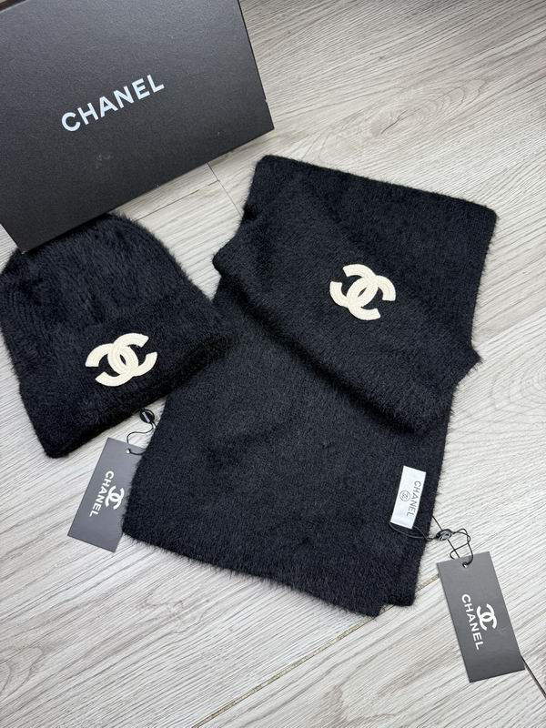 Chanel Scarf Hat  dx (15)