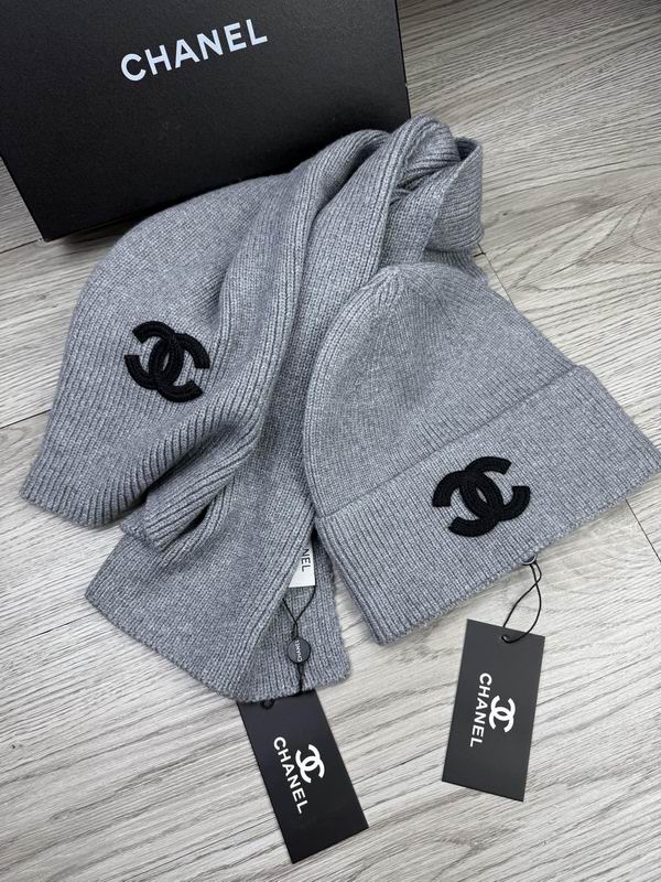 Chanel Scarf Hat  dx (29)