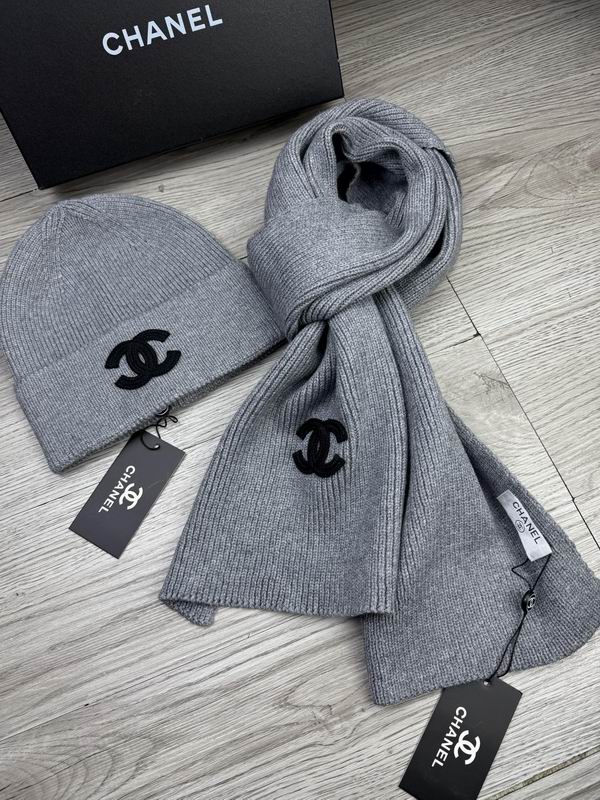 Chanel Scarf Hat  dx (31)