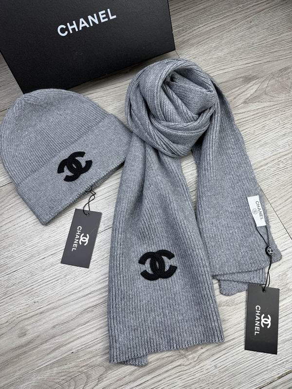 Chanel Scarf Hat  dx (32)