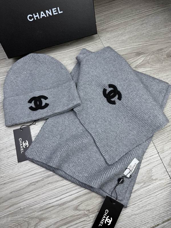 Chanel Scarf Hat  dx (33)