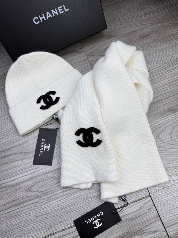 Chanel Scarf Hat  dx (47)