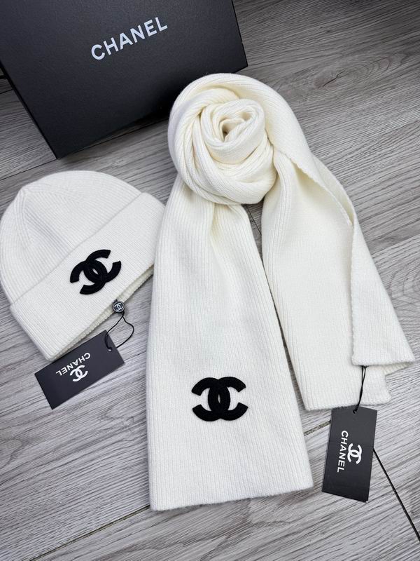Chanel Scarf Hat  dx (49)