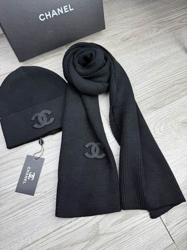 Chanel Scarf Hat  dx (58)