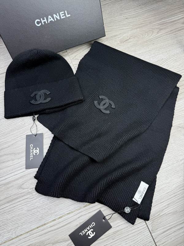 Chanel Scarf Hat  dx (59)