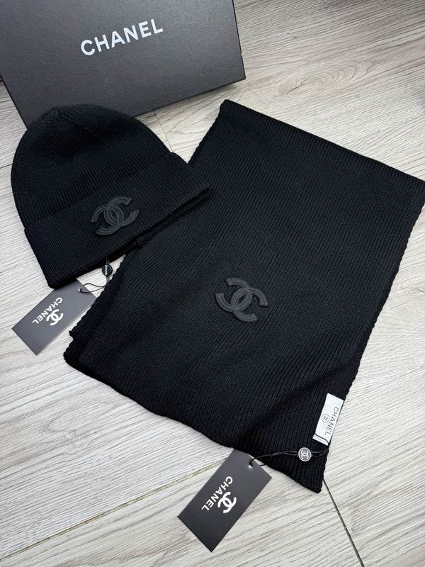 Chanel Scarf Hat  dx (61)