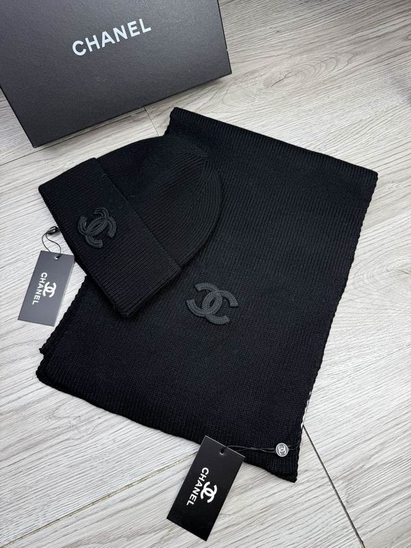 Chanel Scarf Hat  dx (62)