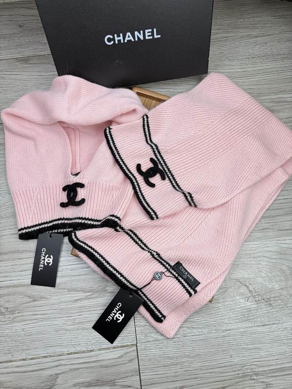 Chanel Scarf Hat E (214)