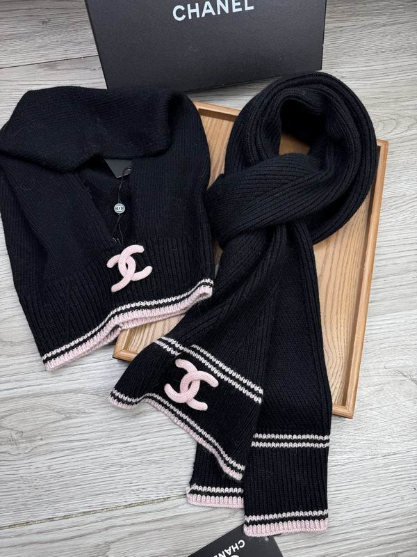 Chanel Scarf Hat E (219)